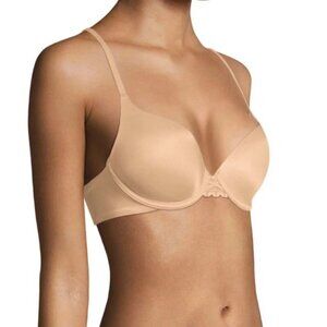 NEW Maidenform Bra Push Up Convertible Underwire NWT Beige Size 34A